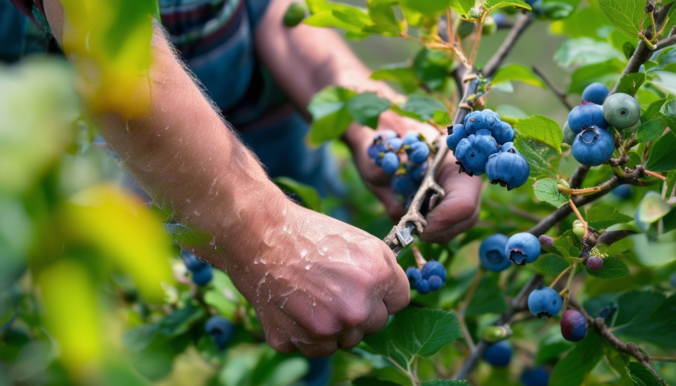How to Prune Blueberry Bushes for Maximum Yield
